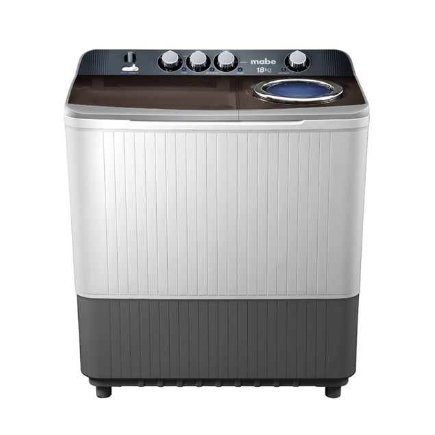 Lavadora Semiautomática Mabe 18KG LMDR8124PBAB0