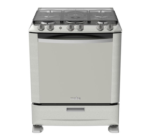 Cocina de gas Mabe 30 pulgadas EM7672MSCFX0